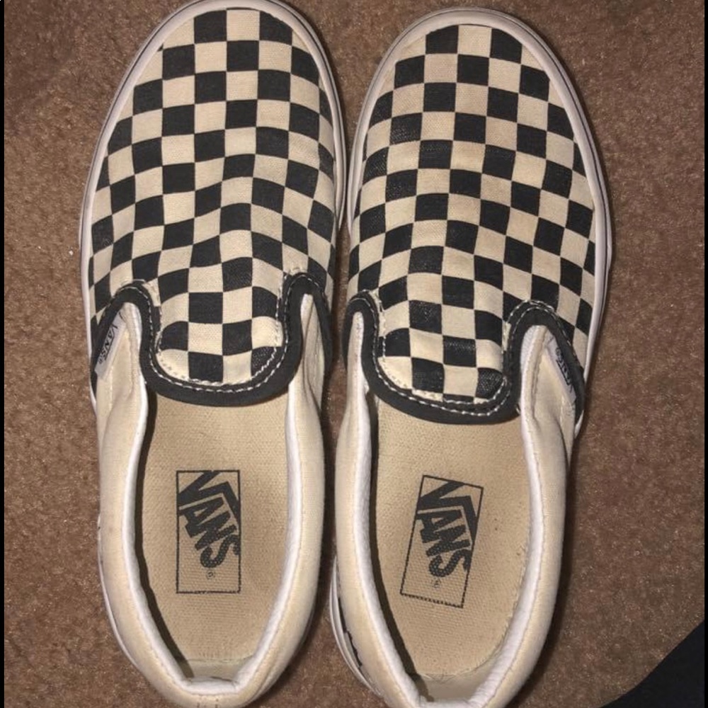 Checker board vans